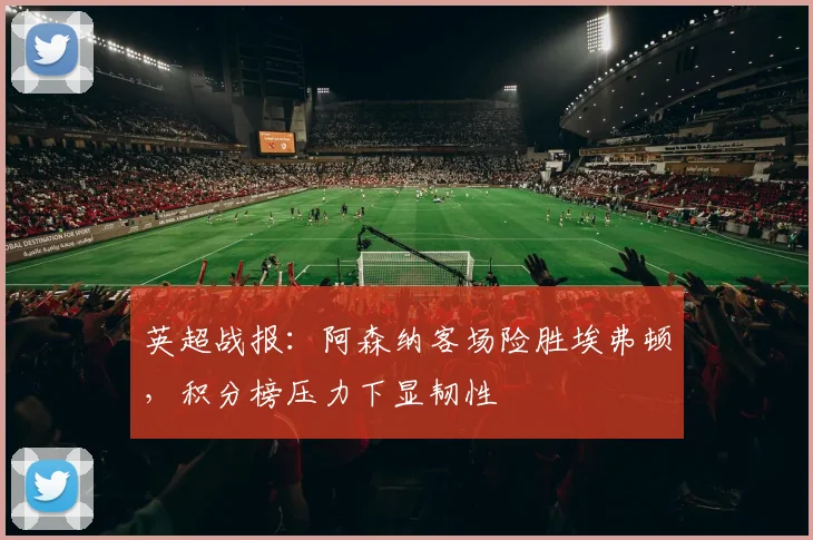英超战报：阿森纳客场险胜埃弗顿，积分榜压力下显韧性